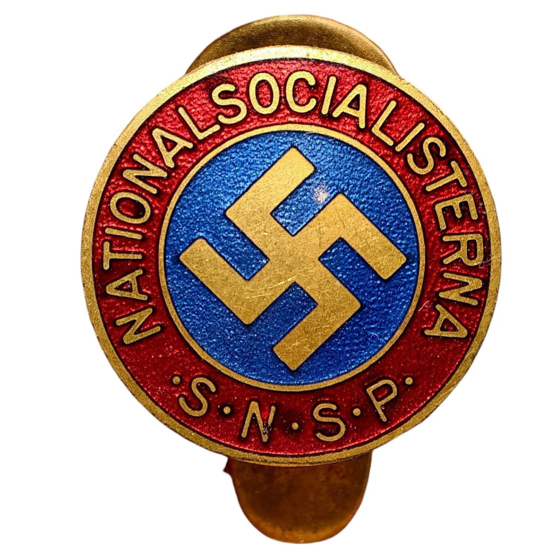 Swedish SNSP NSDAP Nazi Badge