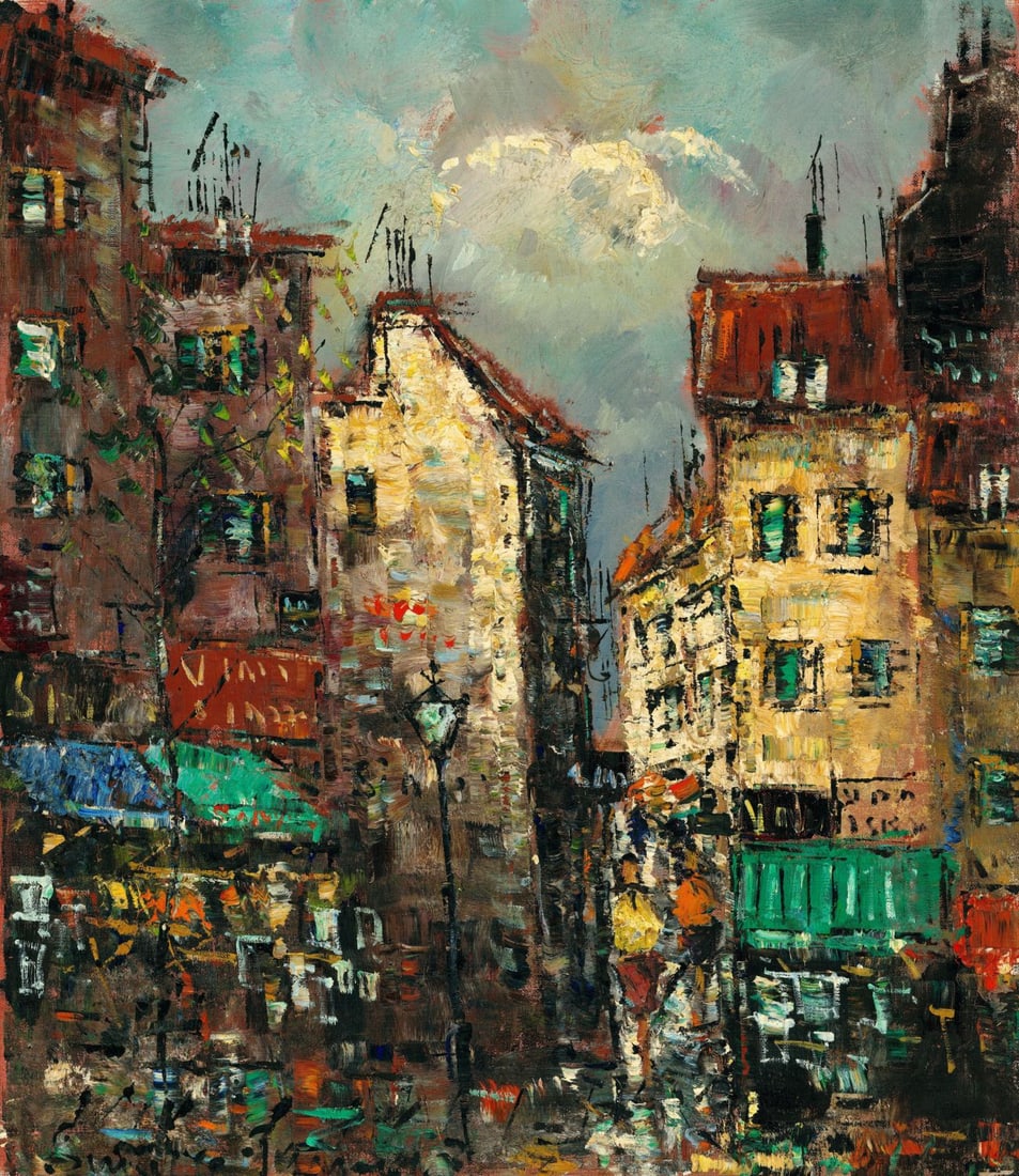 Switow (Europe,20C) oil painting