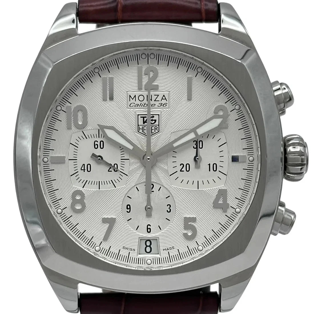 TAG HEUER MONZA CHRONOGRAPH CALIBER SILVER