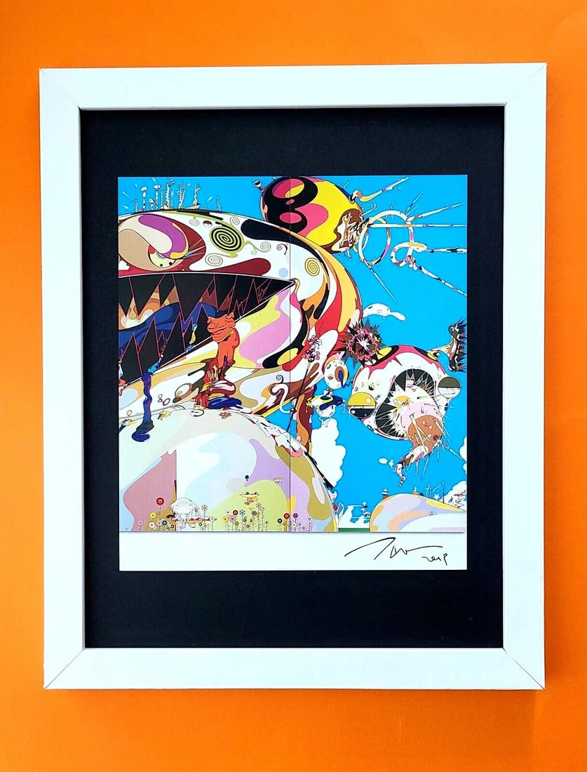 Takashi Murakami 14x11 Framed Art Print Japan Pop Art Wall Display