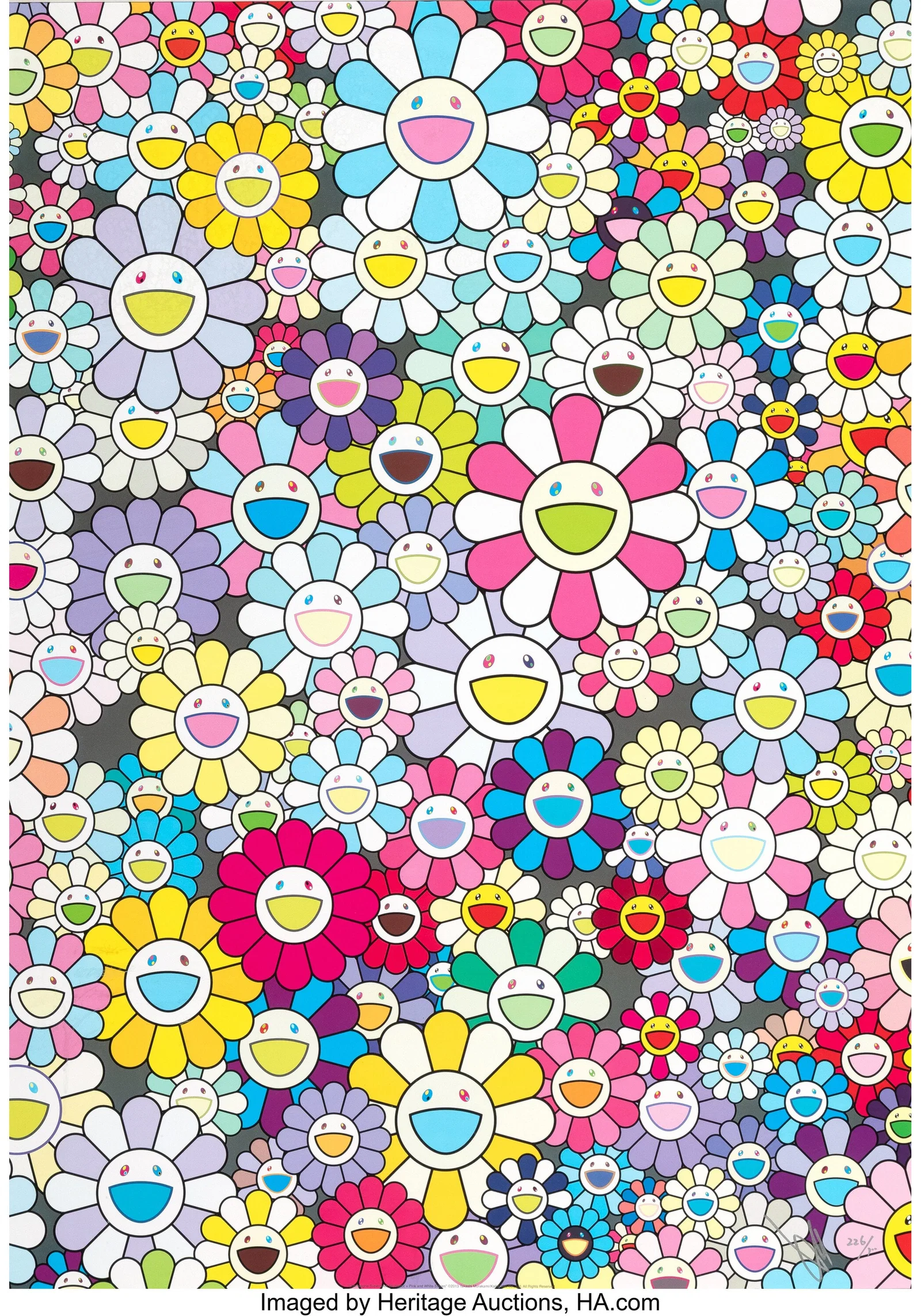 Takashi Murakami (b. 1962) Champagne Supernova: