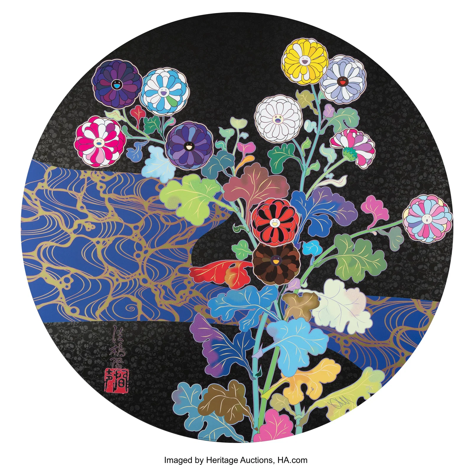 Takashi Murakami (b. 1962) Kyoto Körin Mononoke