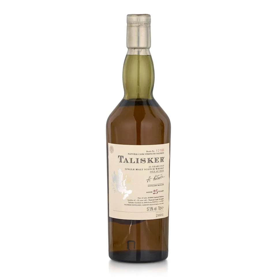 Talisker Cask Strength 25 Years Old, 2004 (1 bottle, 700ml)
