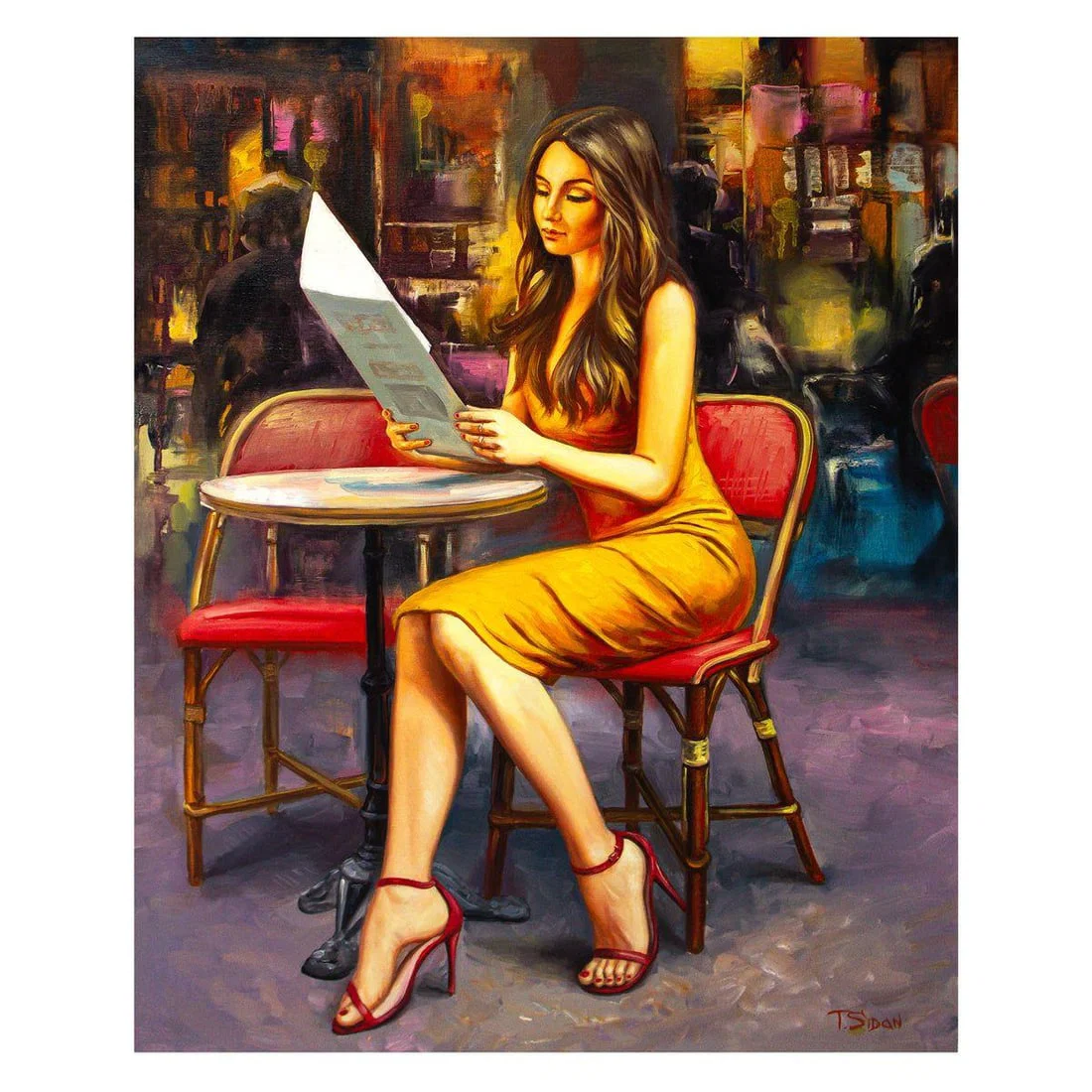 Taras Sidan- Original Oil on Canvas "Julia"