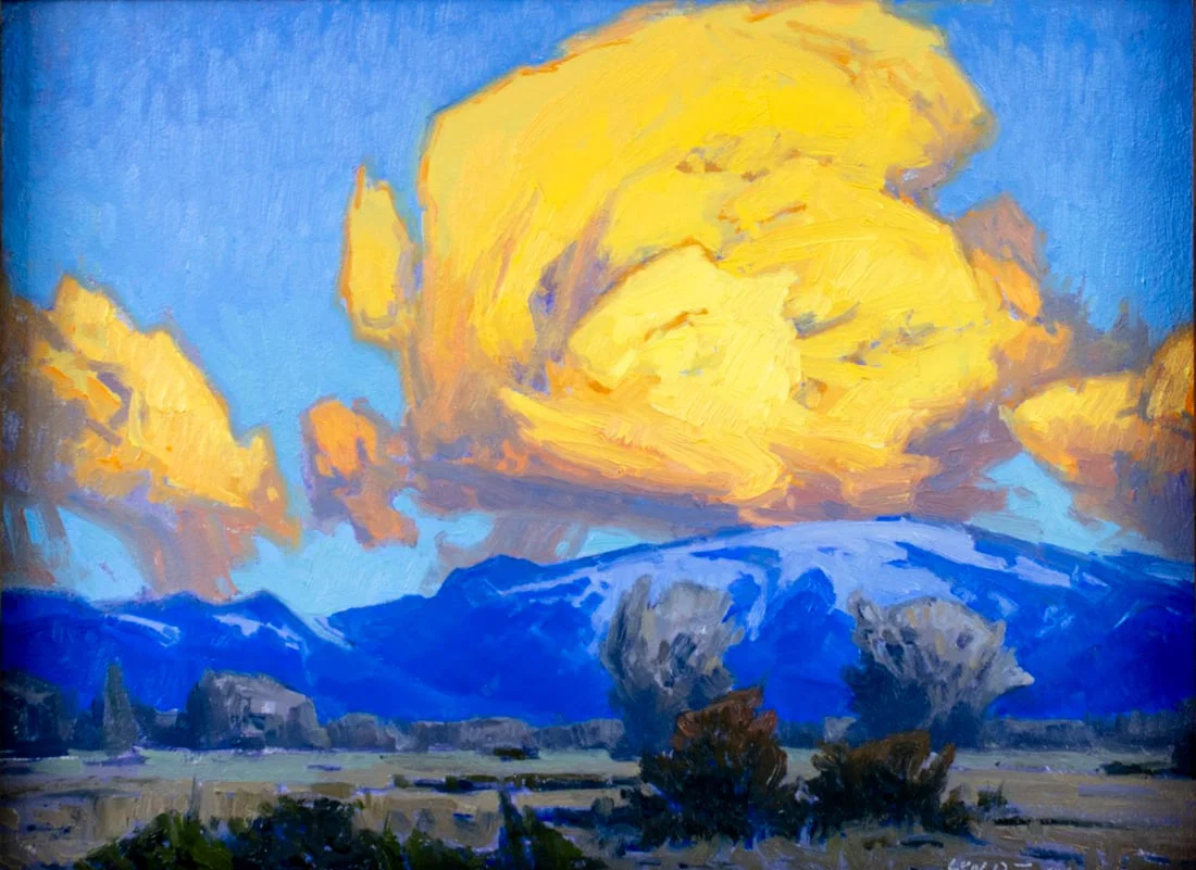 Taylor Lynde (MT,b 1970) oil painting