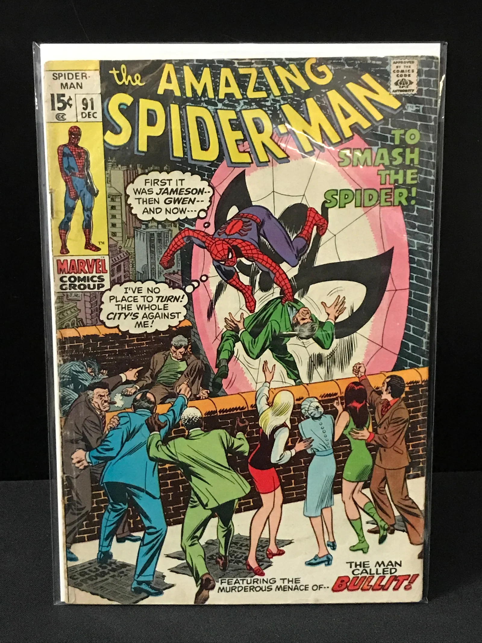 THE AMAZING SPIDERMAN #91 - MARVEL COMICS