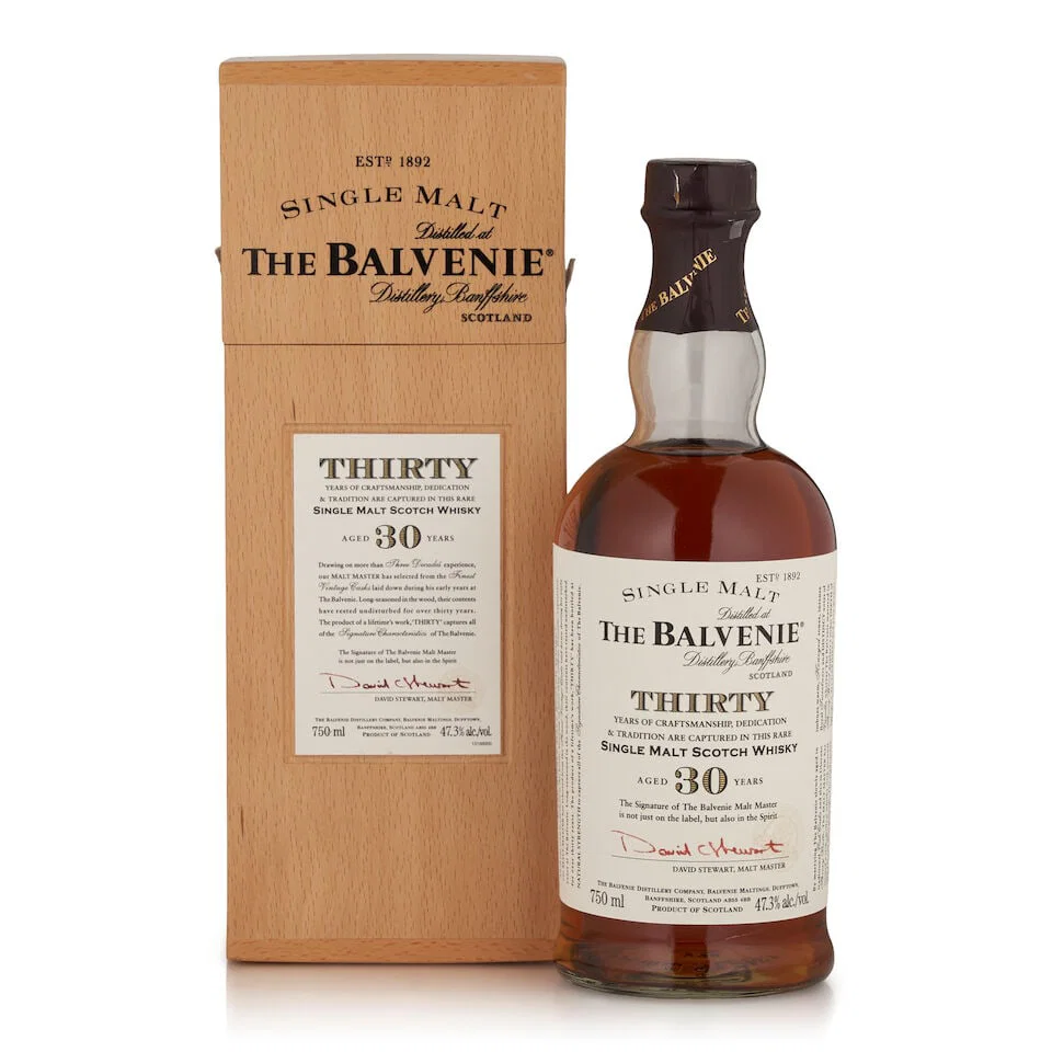 The Balvenie 30 Years Old (1 bottle, 750ml)