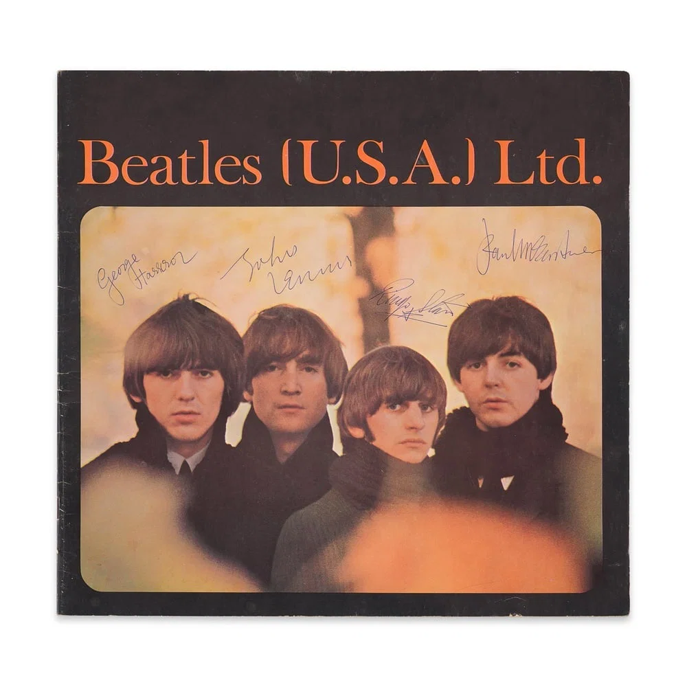 THE BEATLES SIGNED USA LTD TOUR PROGRAM