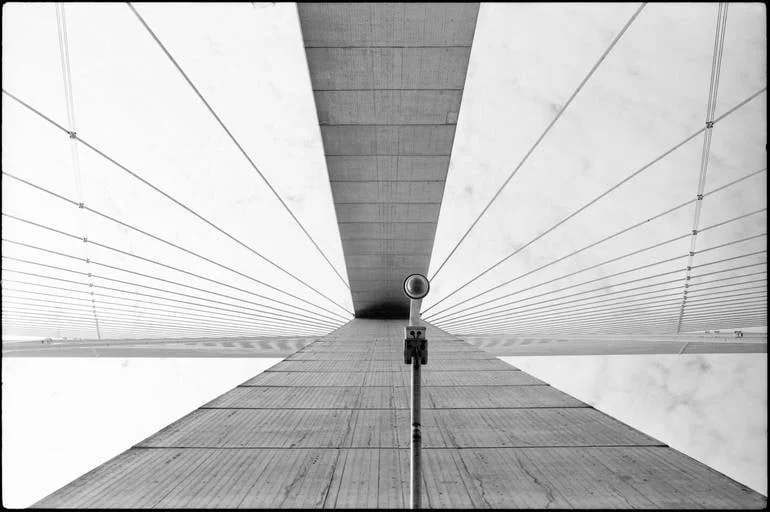The Eye, Pont de Normandie, France 2016 - Silver Gelatin