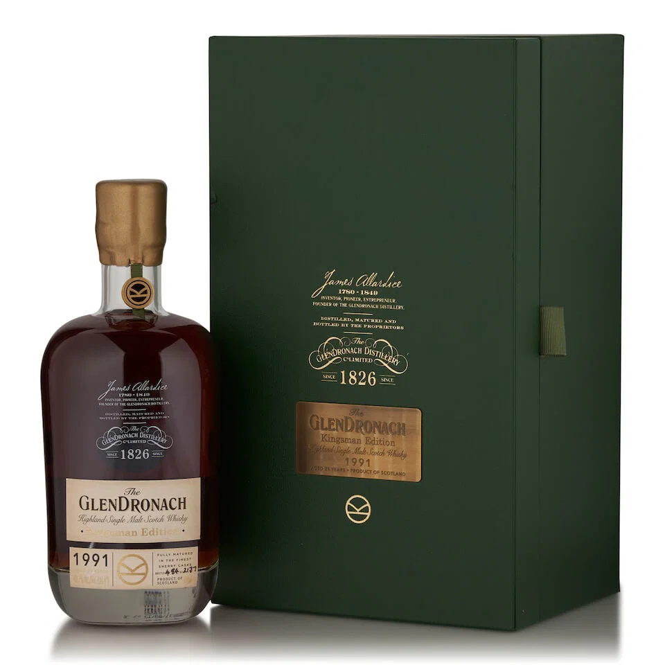The Glendronach Kingsman Edition 25 Years Old, 1991 (1 bottle, 750ml)