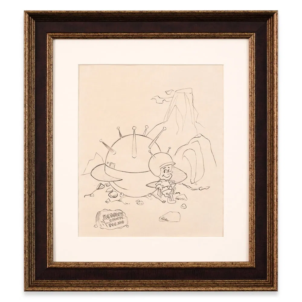 THE GREAT GAZOO PUBLICITY DRAWING FROM THE FLINTSTONES