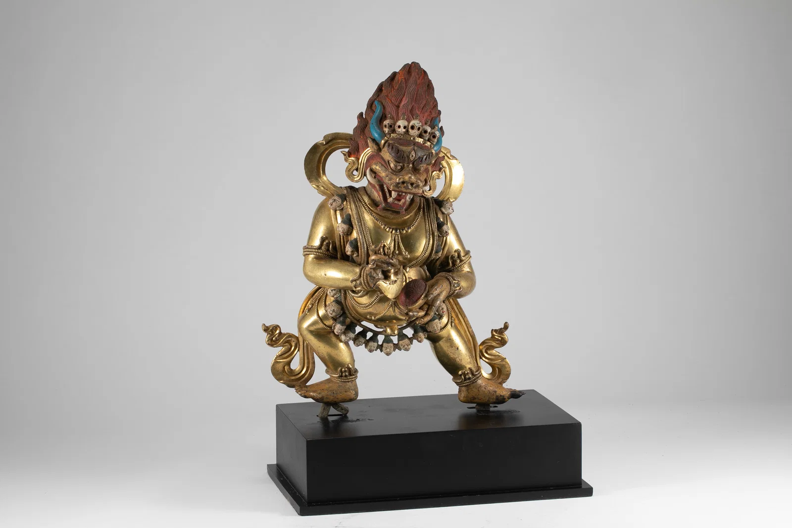 The Great Weide Statue made in Beijing during the Qing Dynasty