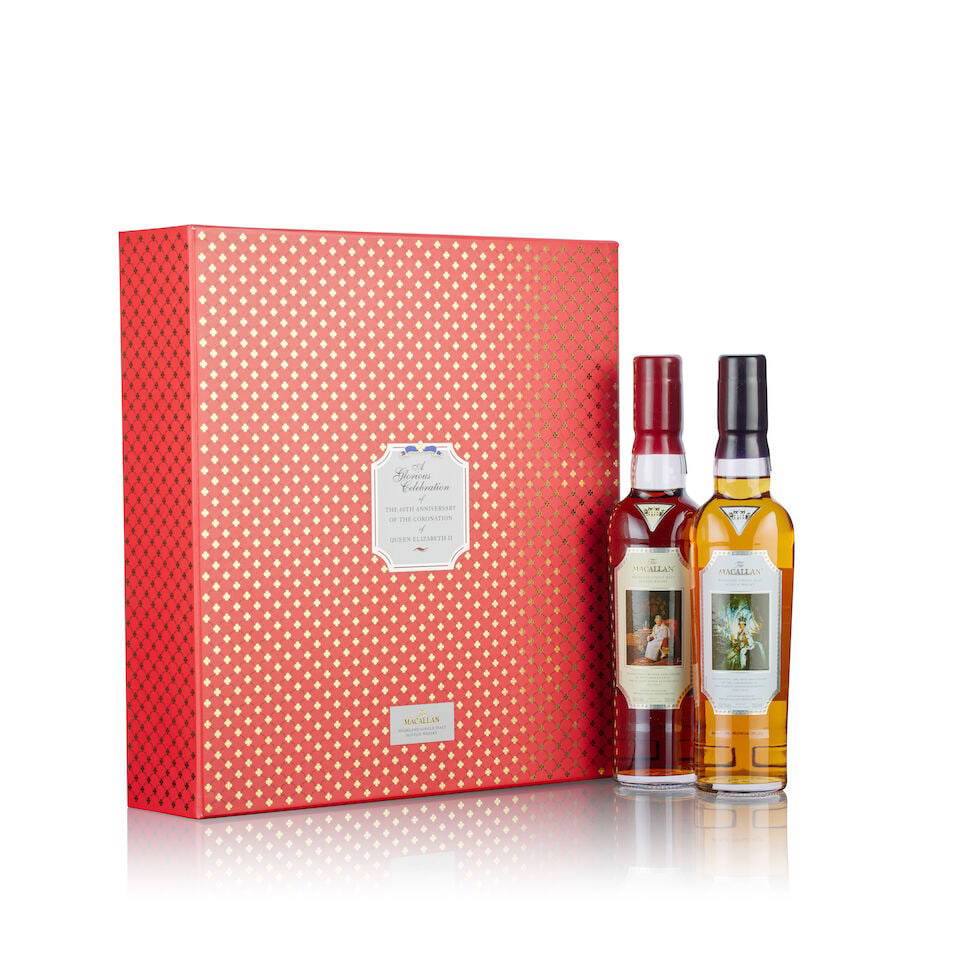 The Macallan 60th Anniversary Coronation Set (2x 35cl)