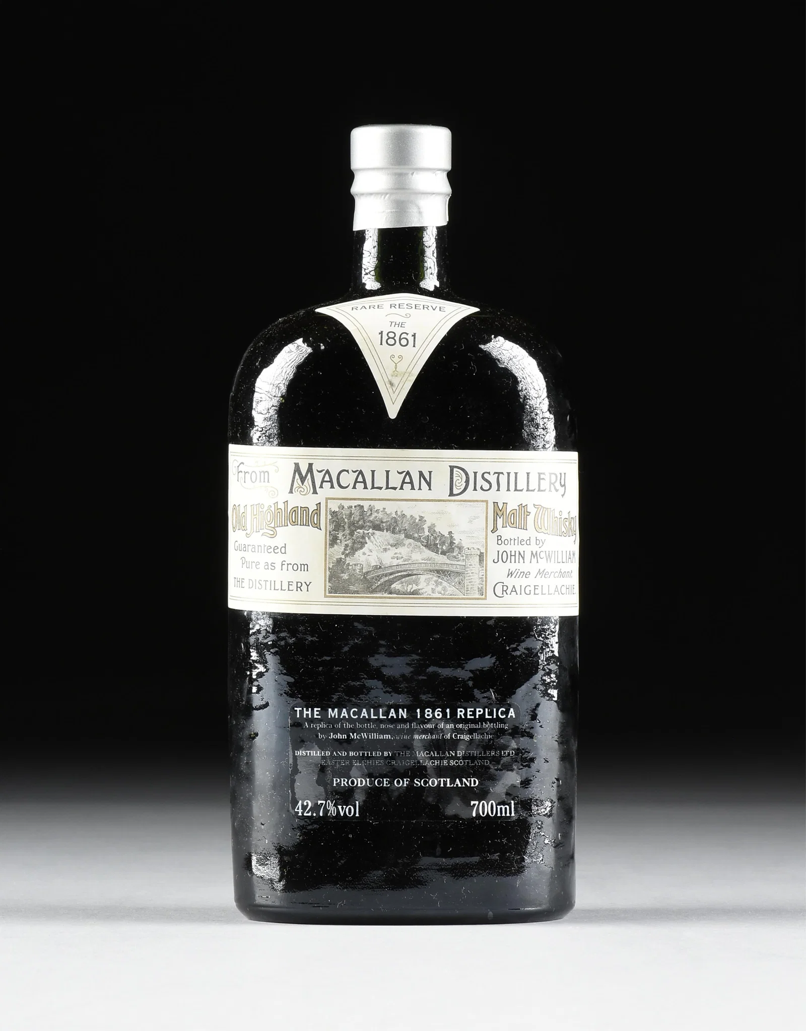 THE MACALLAN DISTILLERY 1861 REPLICA SINGLE MALT SCOTCH WHISKEY, CIRCA 2000,