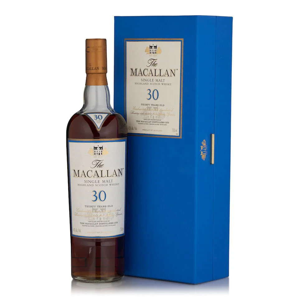 The Macallan Sherry Cask 30 Years Old (1 bottle, 750ml)