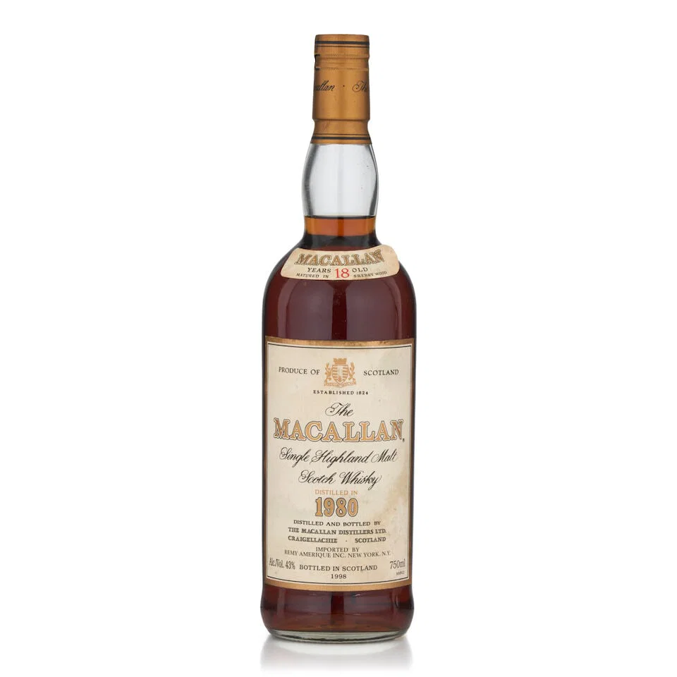 The Macallan Sherry Oak 18 Years Old, 1980 (1 bottle, 750ml)