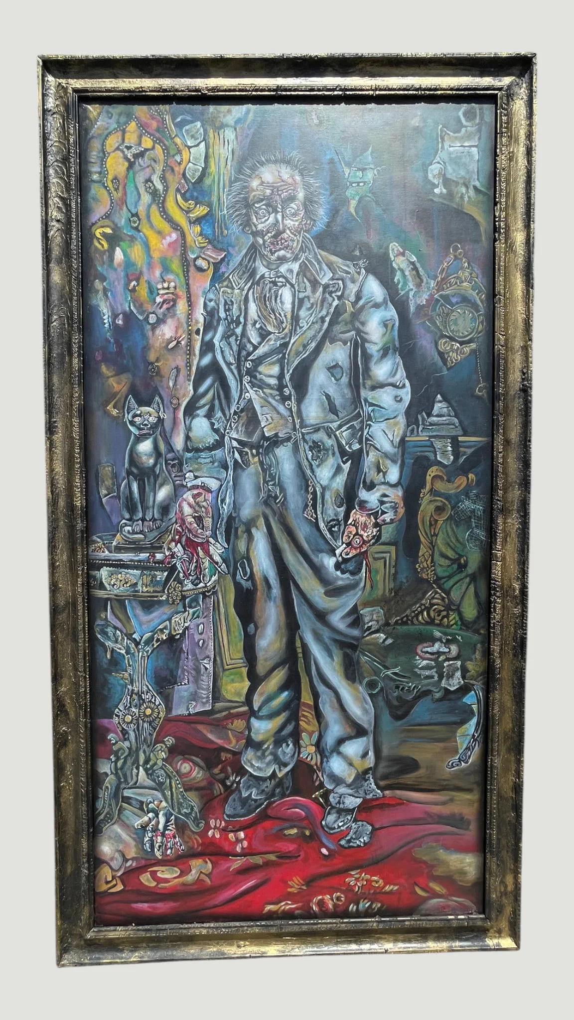 The Picture of Dorian Gray - Life Size Horror Oil Painting on Canvas - 49" x 92"