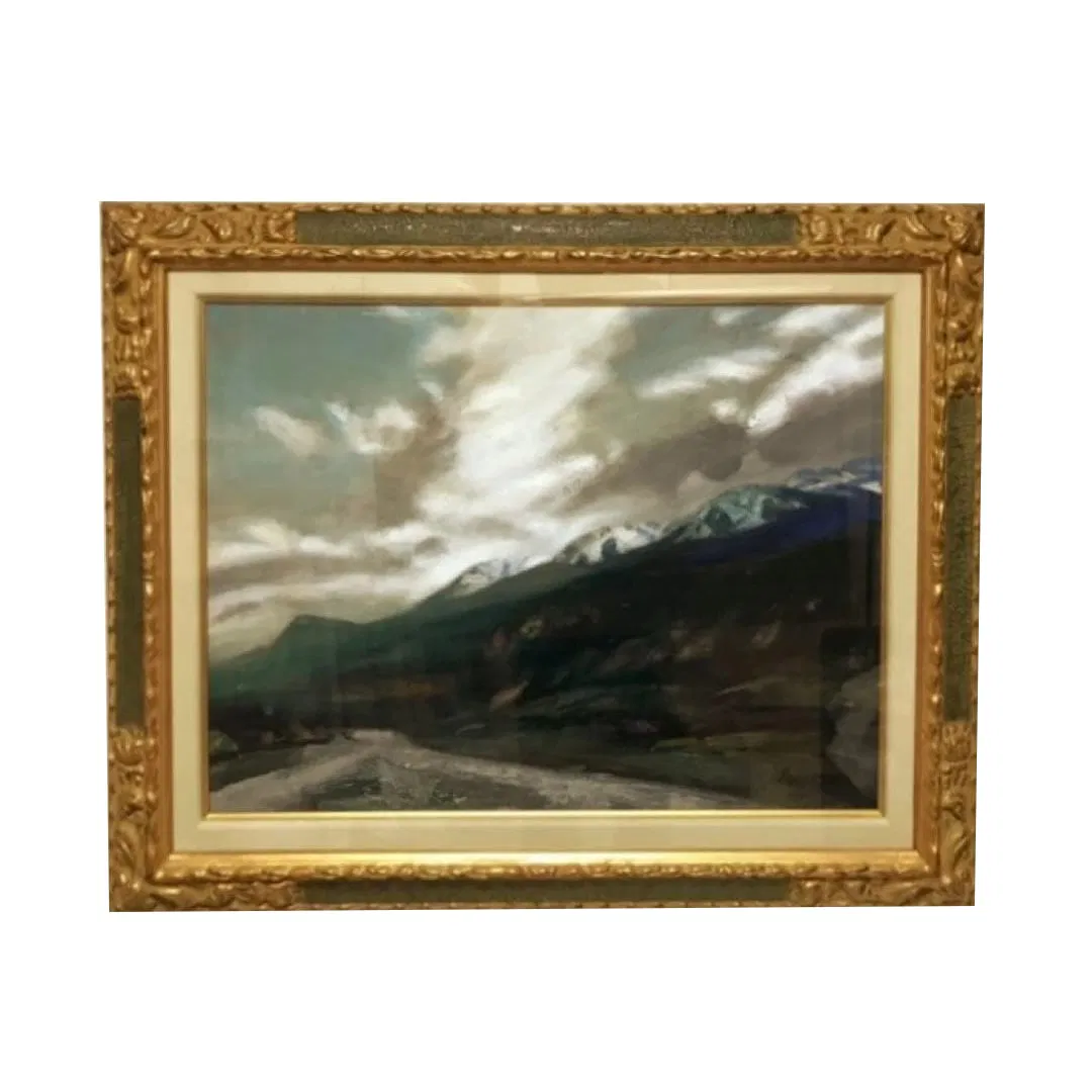 The Road to Inverness, oil painting, size 15