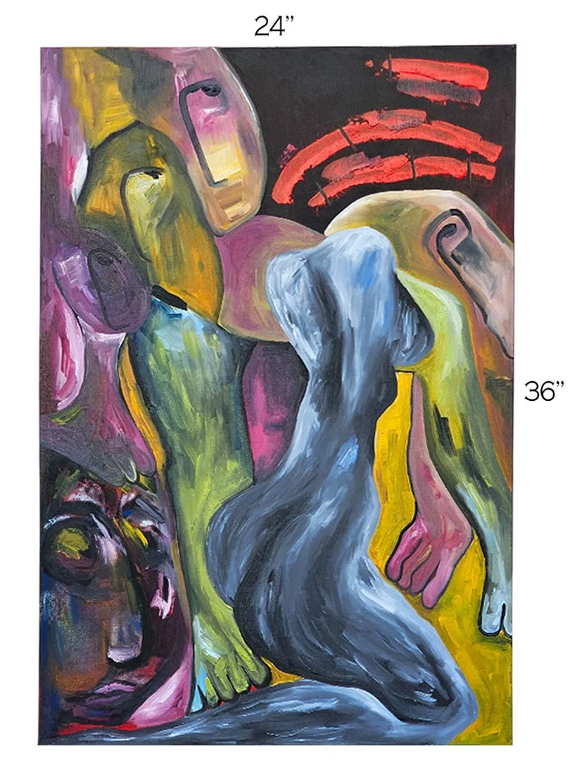 'The Savior' Oil On Canvas Painting