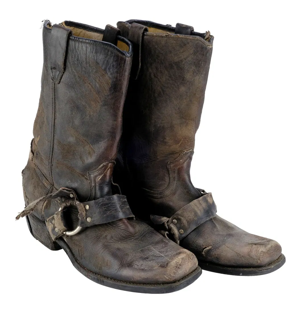 THE TERMINATOR (1984) - The Terminator's (Arnold Schwarzenegger) SFX Motorcycle Boots