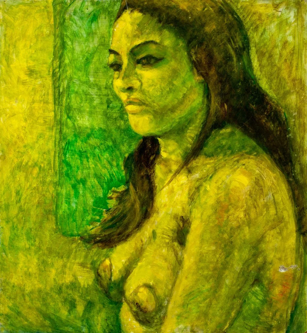 Thelma Thal (NY,1903-2001) oil painting