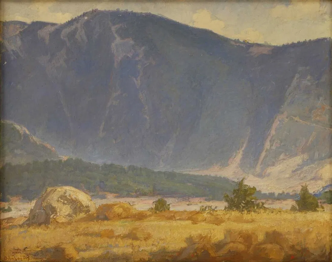 ▲ Theodoros Lazaris (Greek, 1882-1978) Harvesting, Parnassos