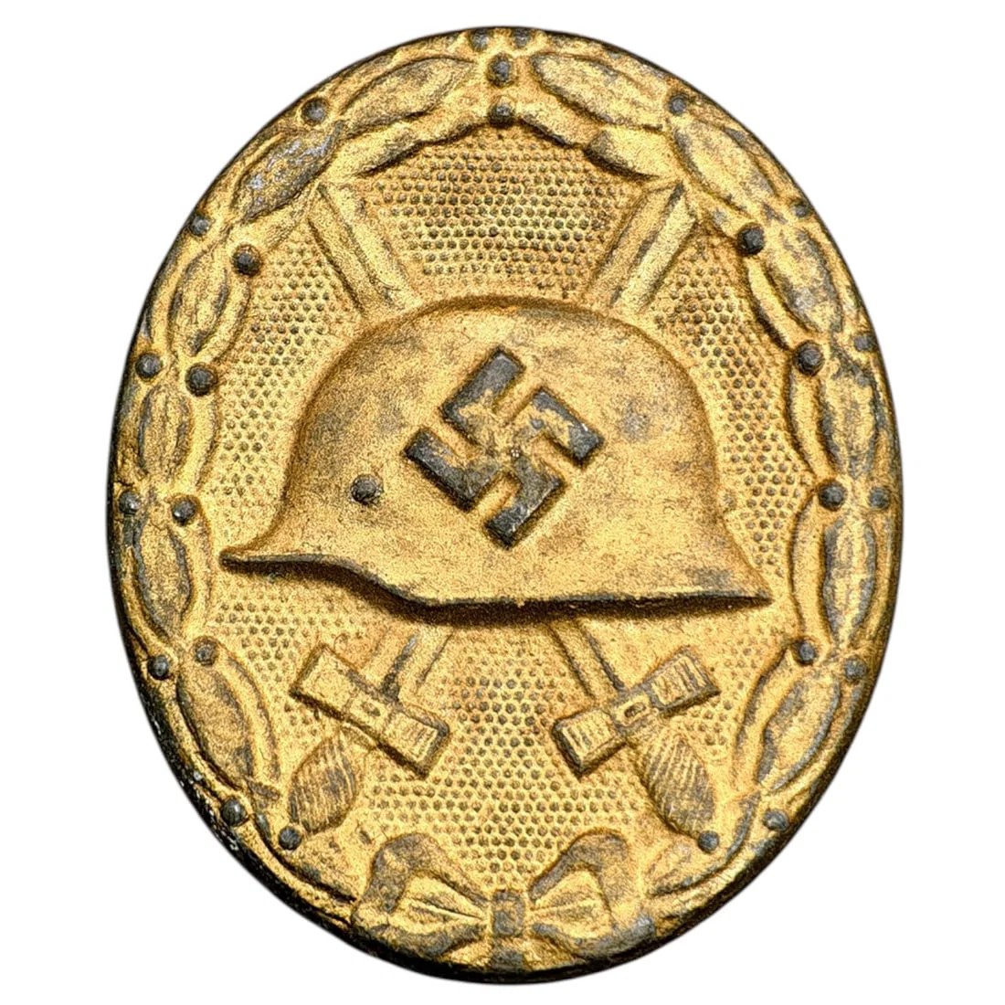 Third Reich Nazi Wound Badge in Gold