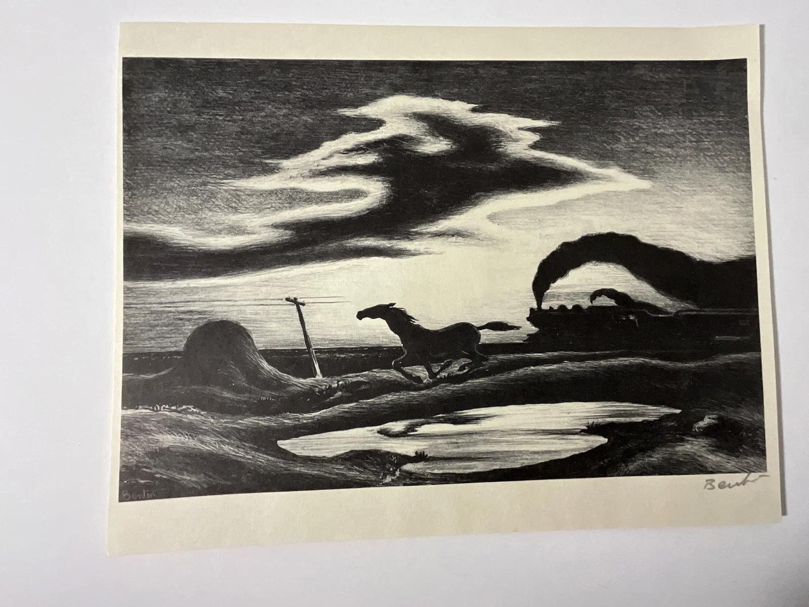 Thomas Hart Benton: The Race