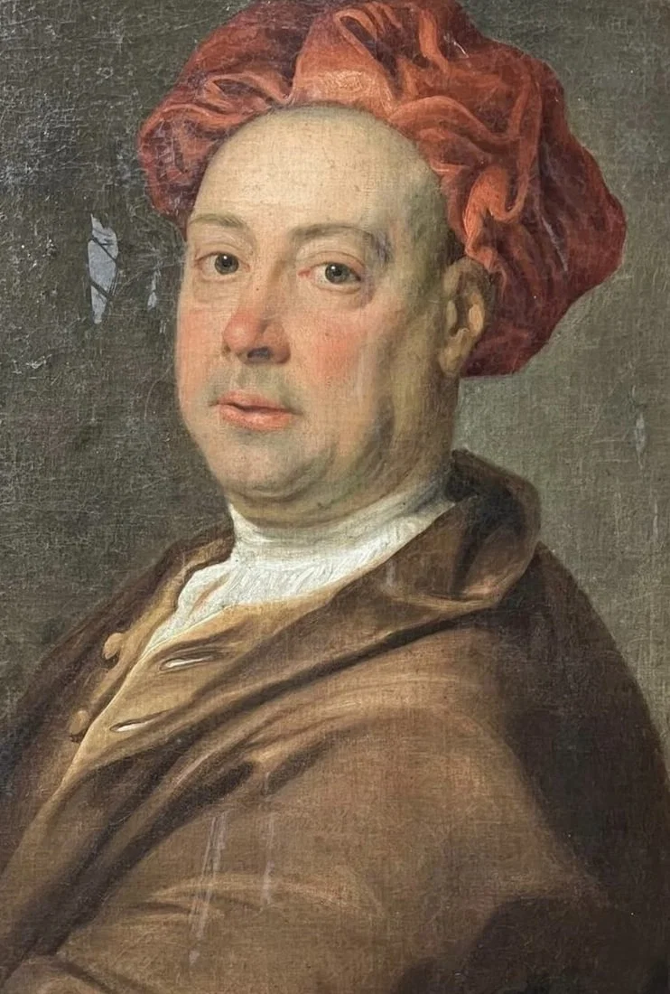 Thomas Hudson (1701-1779) Technique: oil painting on canvas 18th century painting