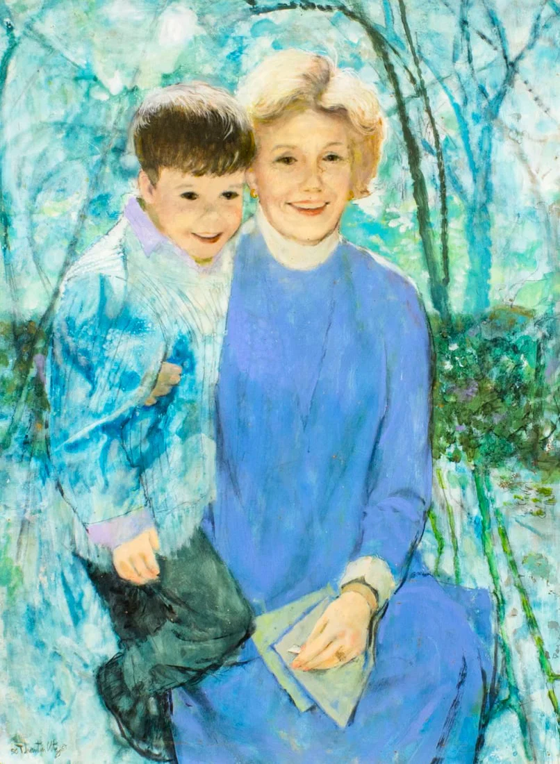 Thornton Utz (FL,TN,1914-1999) oil painting