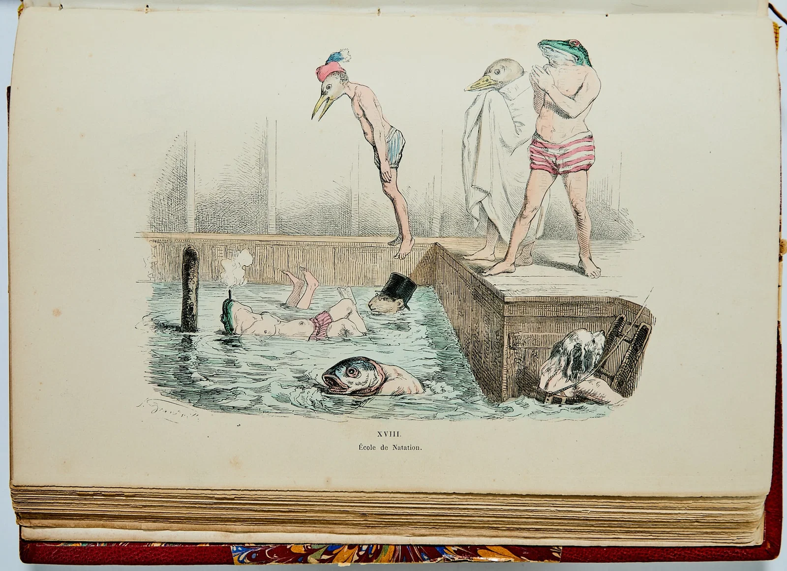 Three 19th century French illustrated works