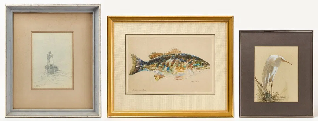 Three Signed Oceanic Works