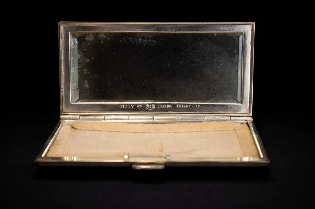 TIFFANY & CO STERLING SILVER CIGARETTE CASE