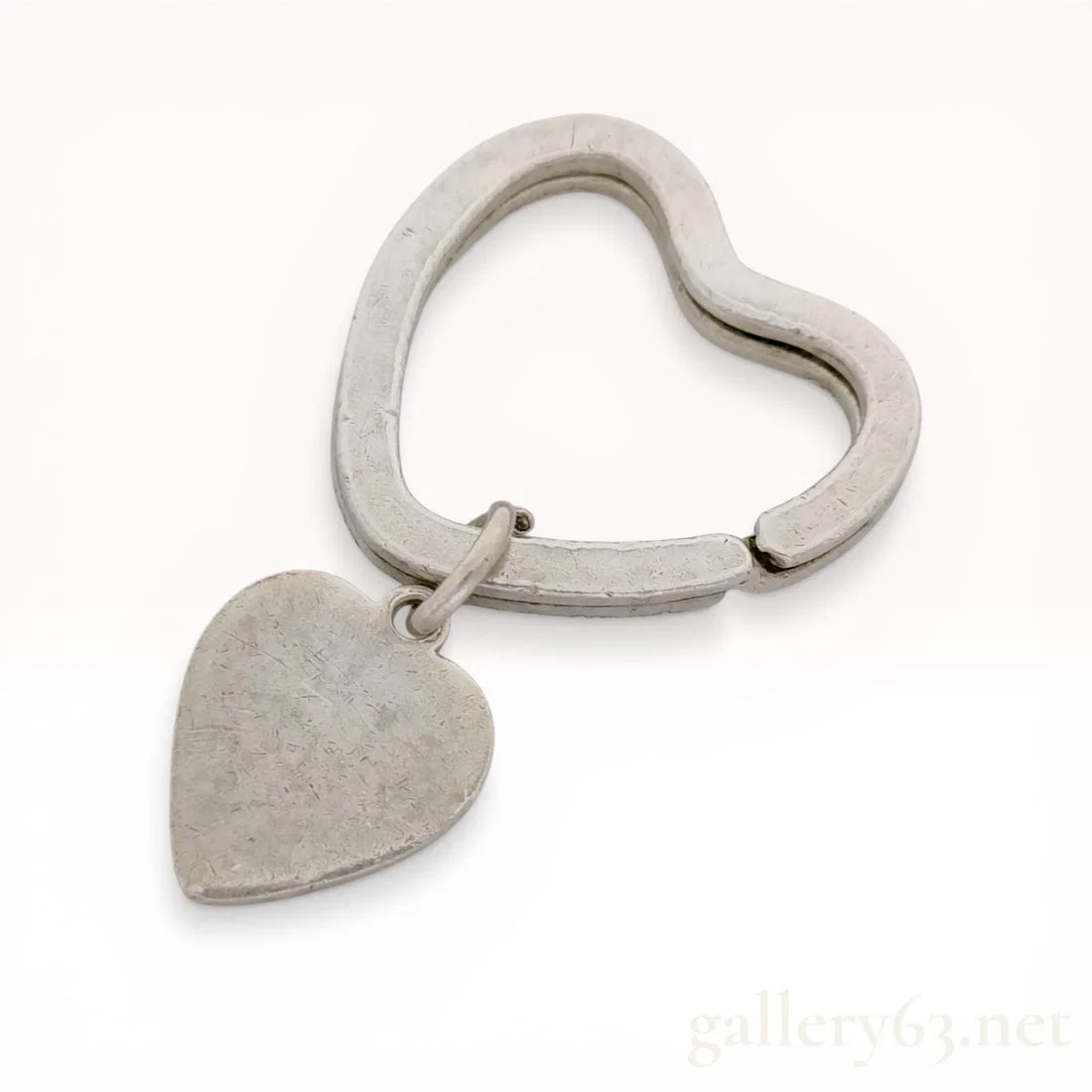 Tiffany & Co. Sterling Silver Heart Keyring