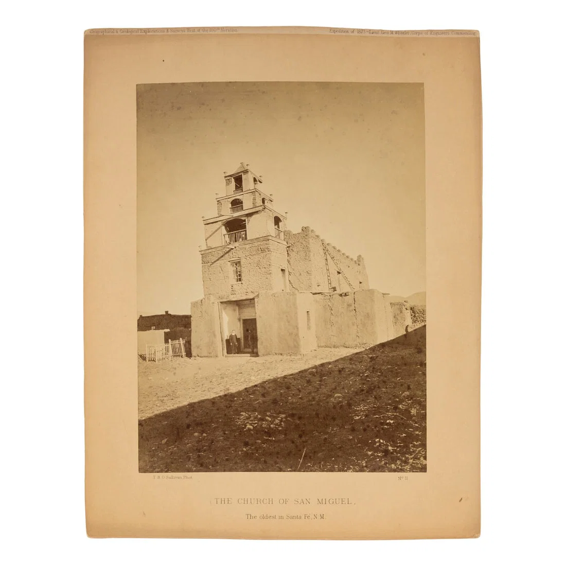 Timothy O'Sullivan (American, 1840-1882) View on Apache Lake, Sierra Blanca Range, Arizona, Two