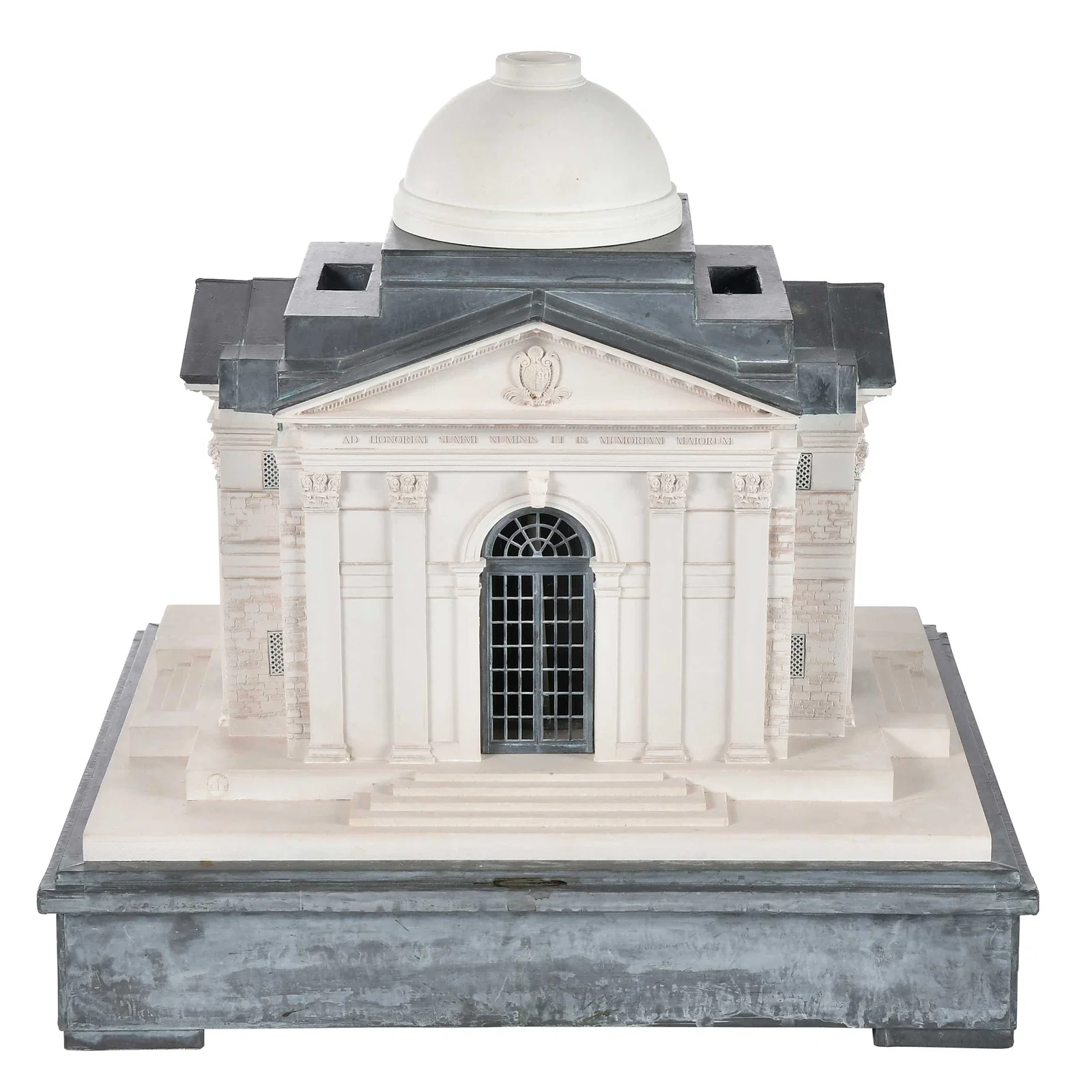 Timothy Richards Architectural Model, Temple at Tyringham Hall