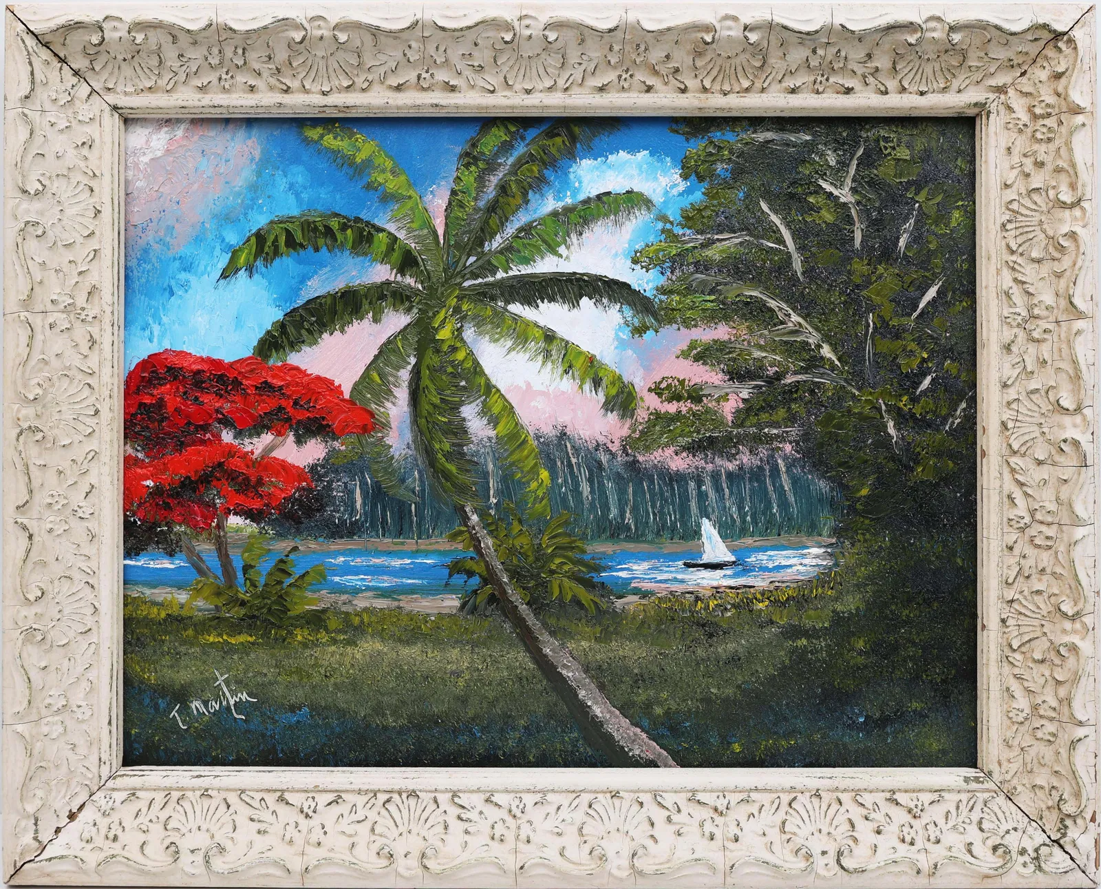 TODD MARTIN FLORIDA ARTIST RIVER SAILING