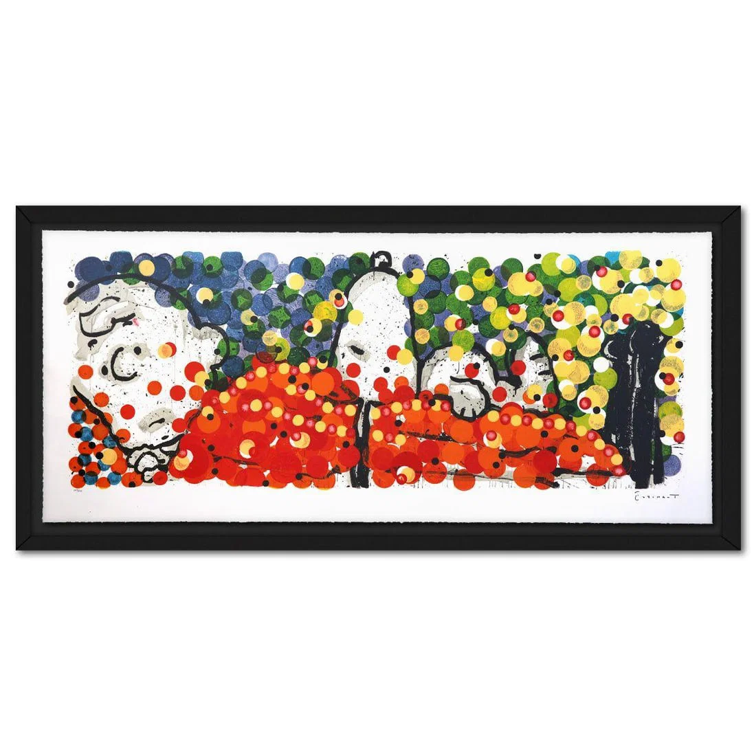 Tom Everhart- Hand Pulled Original Lithograph "Snooze Alarm Boogie, 7:15 AM"