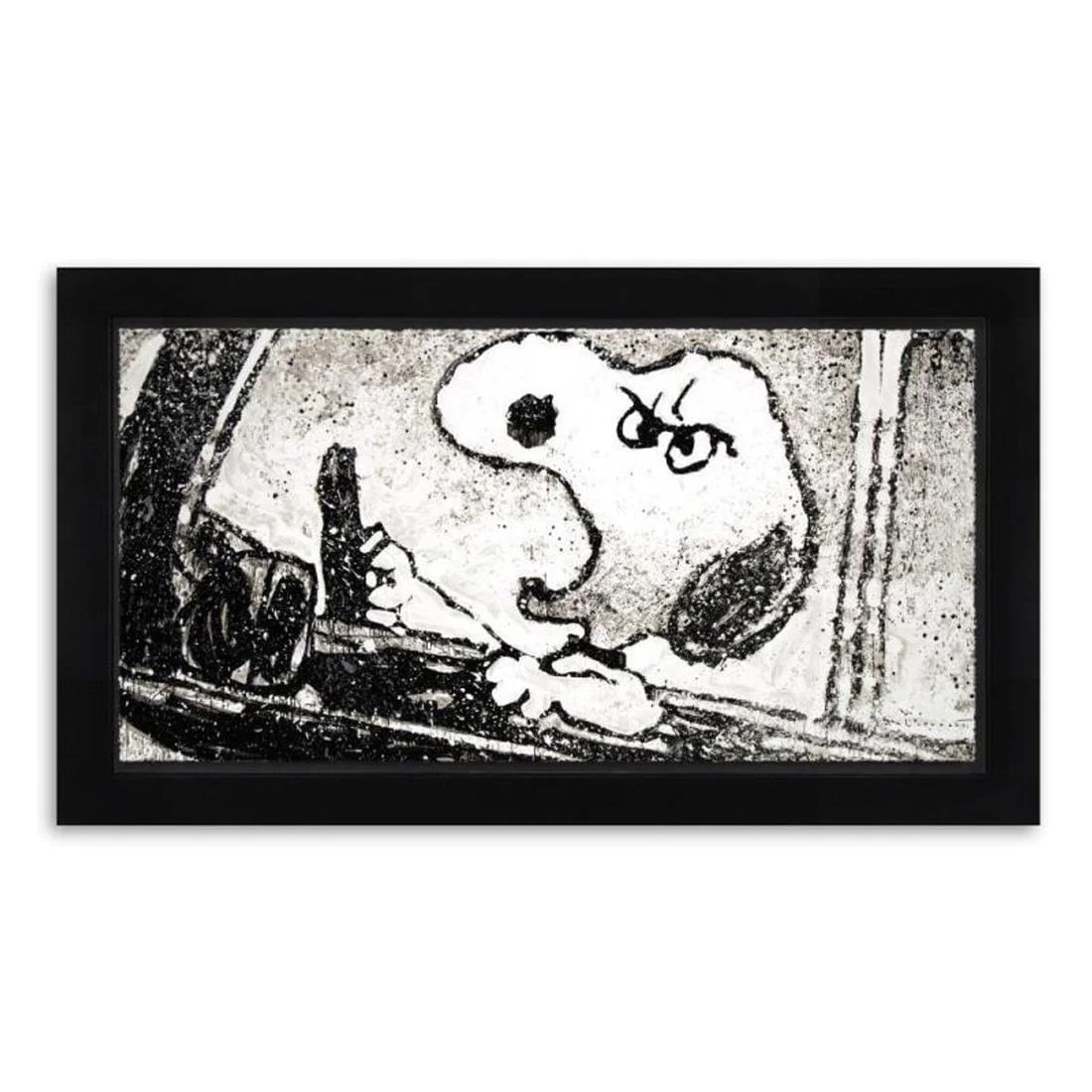 Tom Everhart, "Rage Rover" Framed Limited Edition Hand Pulled Original Lithograph. Hand Signed, with