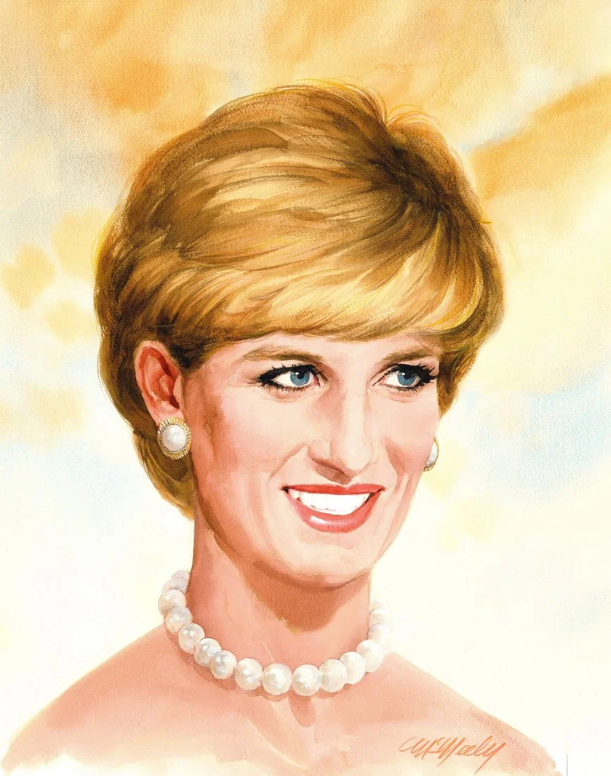 Tom McNeely (Canada,1935-?) watercolor painting