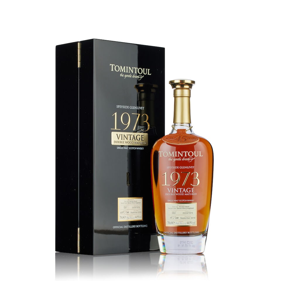 Tomintoul 45 Year Old, Double Wood Matured , 1973 (1x 70cl)