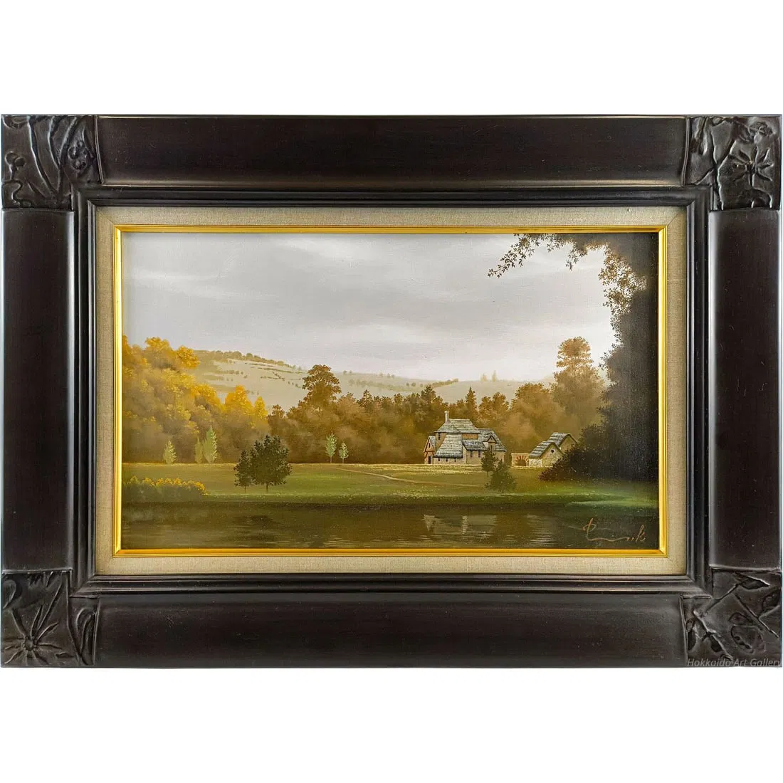 Tomoe Kondo "Autumn Thoughts" Oil Painting Artwork