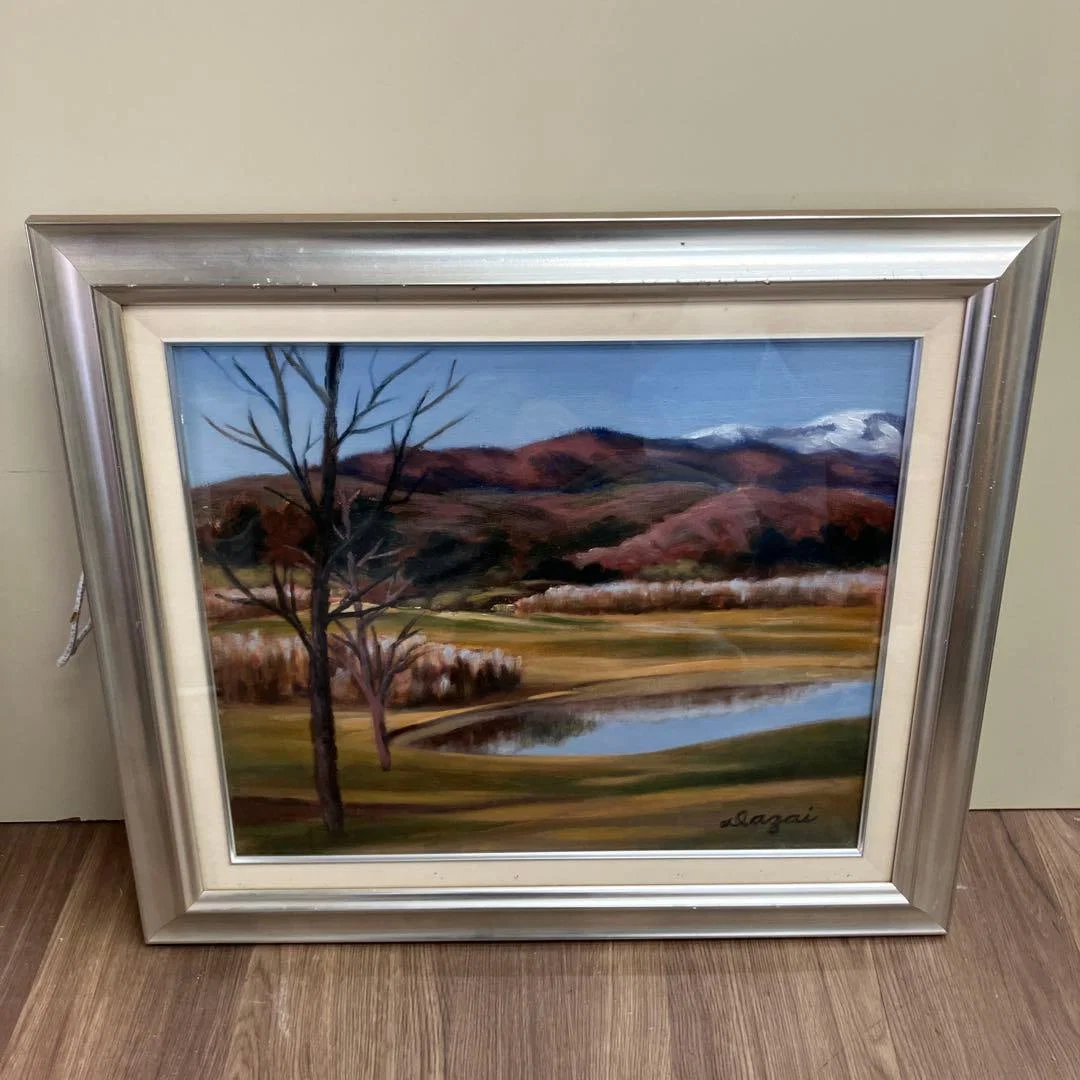 Toshihiko Takeuchi Oil Painting "Paris Street Corner"