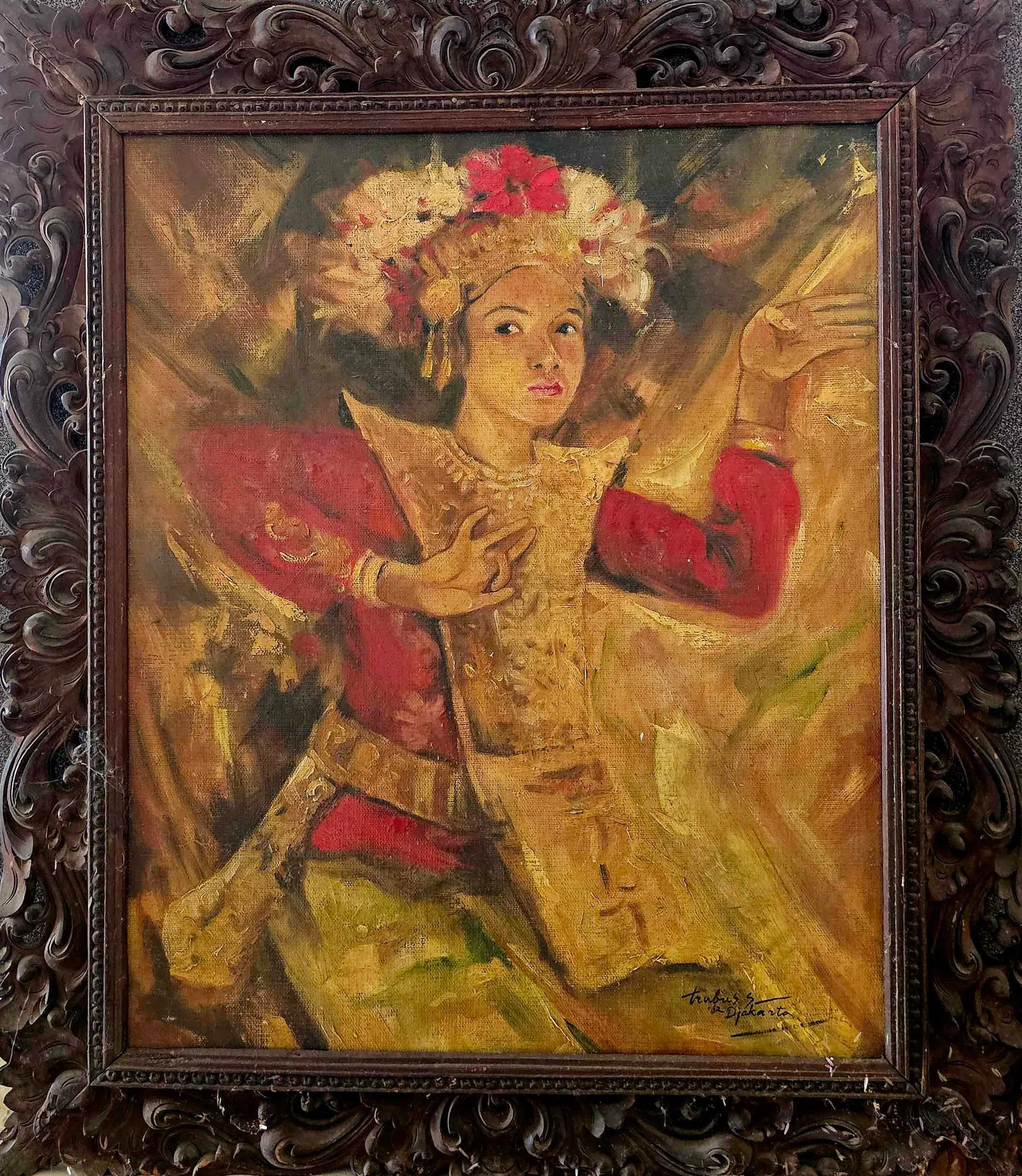 Trubus Soedarsono Balinese Dancer