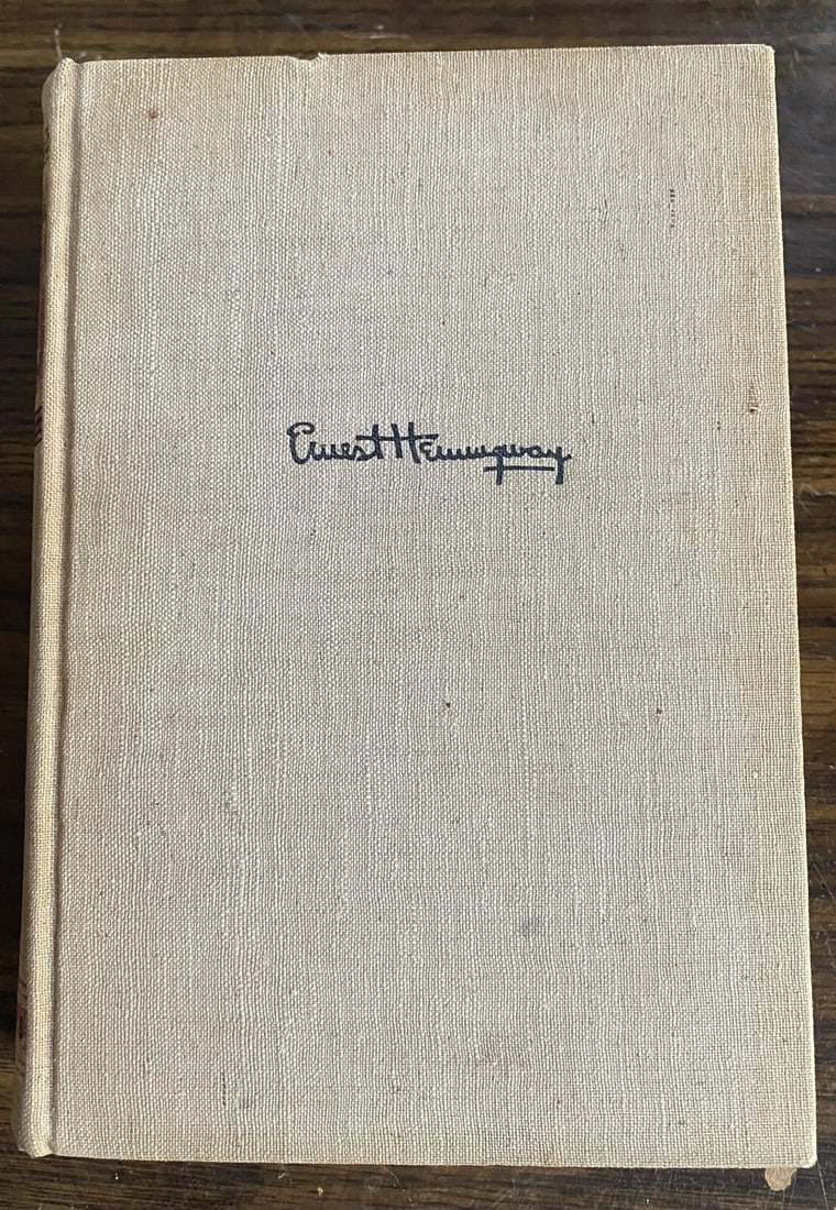 TRUE First Edition "For Whom the Bell Tolls" by Ernest Hemingway (1940) "A"