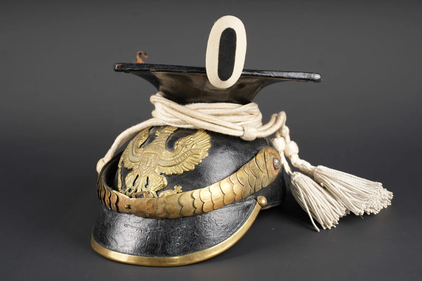 Tschapka troupe M1867-68 de Ulan prussien. Prussian Uhlan enlisted tschapka M1867–68