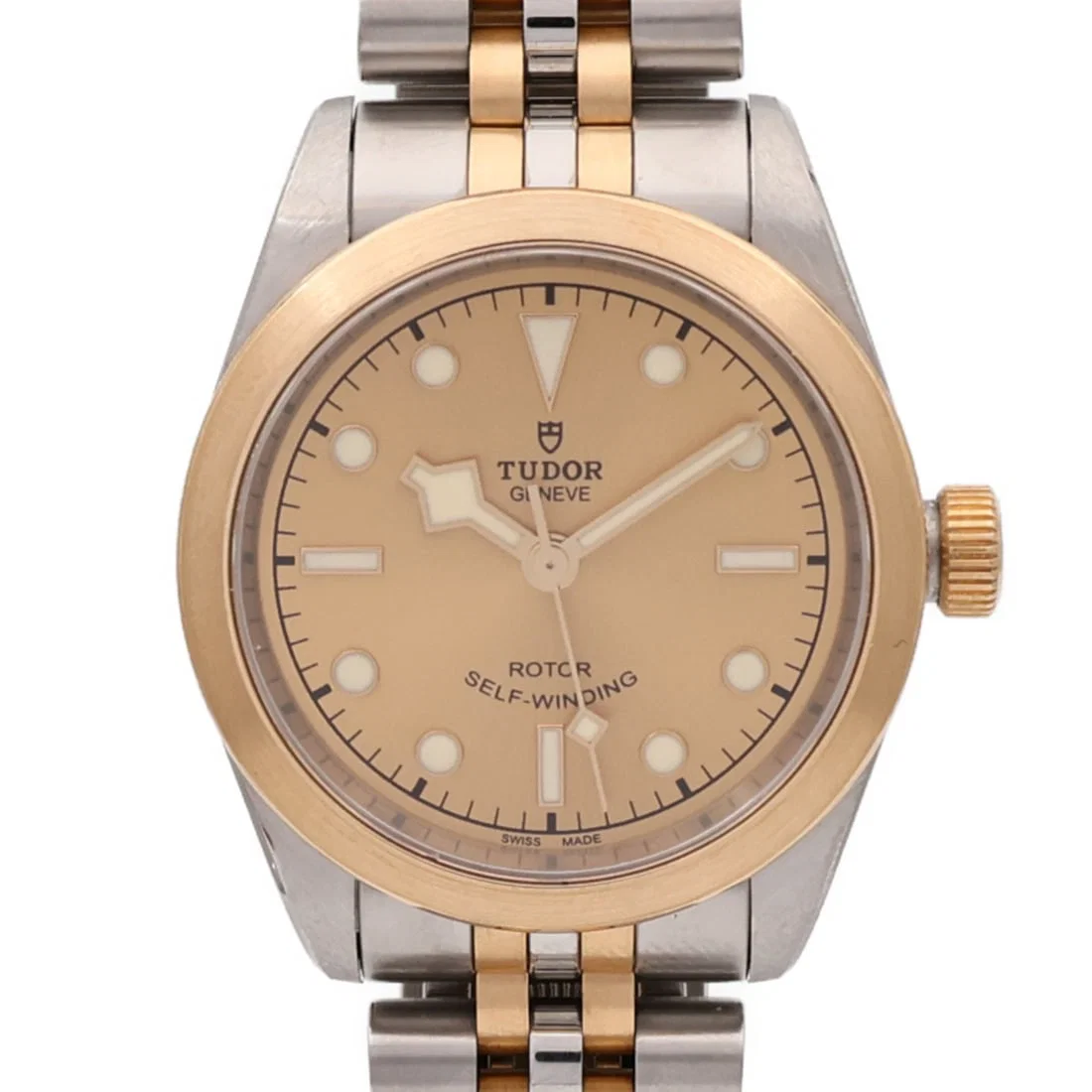 TUDOR Black Bay 79583 Women's Yellow Gold and Steel Automatic Wristwatch