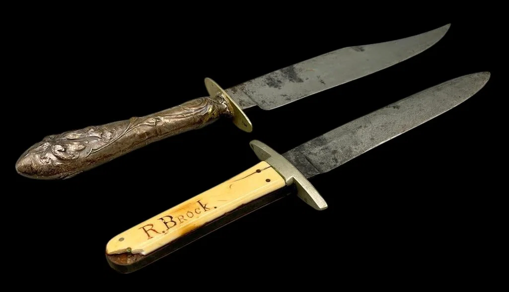Two Antique Knives with Possible Civil War Connections