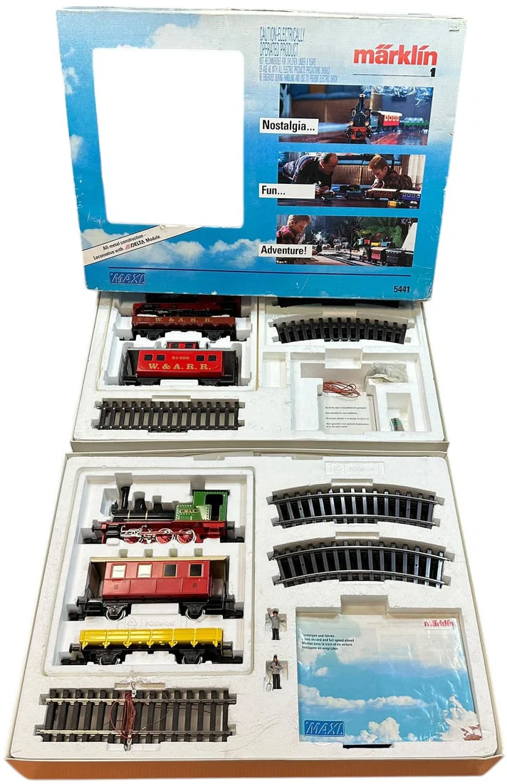 TWO BOXED TRAIN SETS MARKLIN 54402/5441