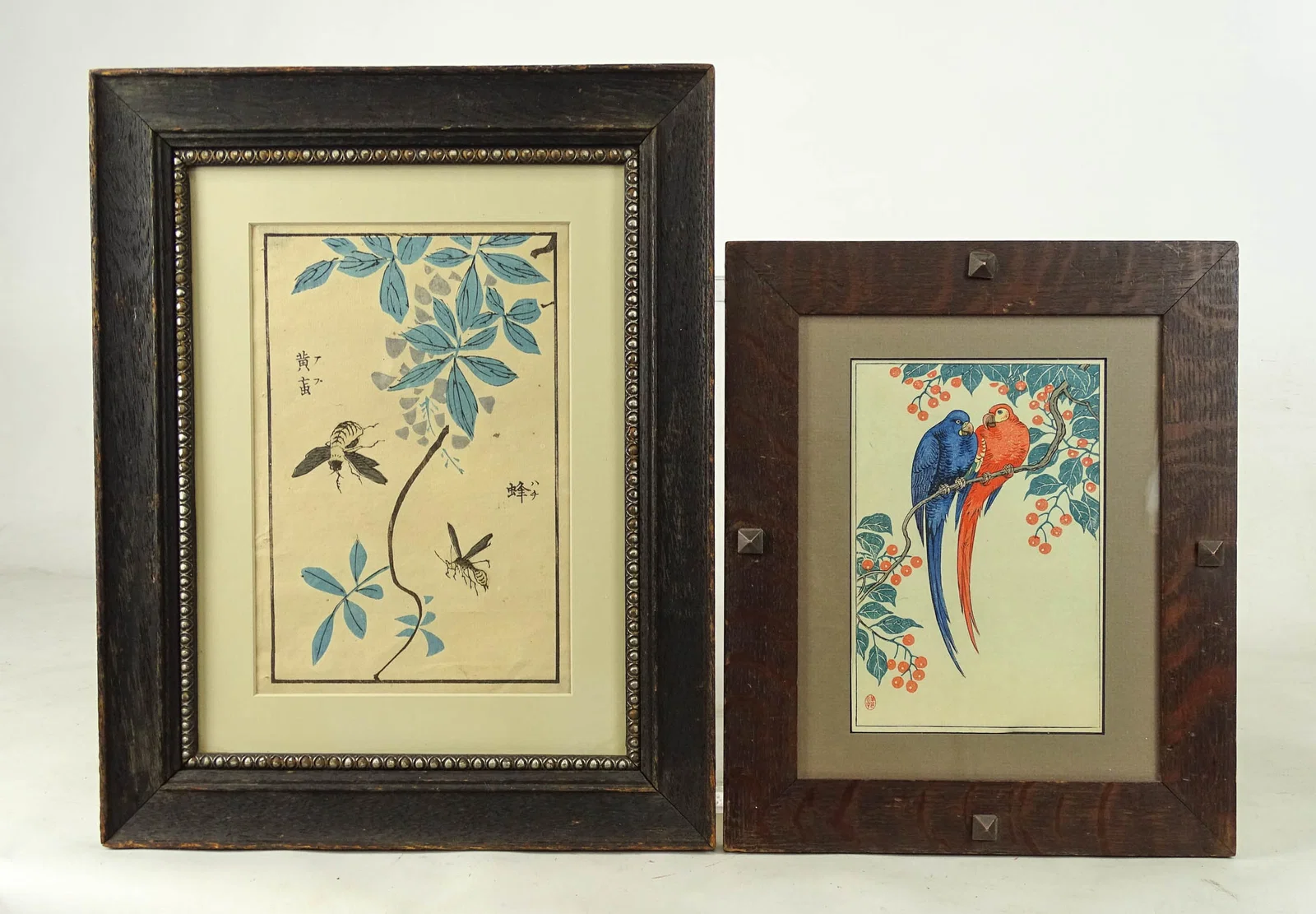 Two Japanese Woodblock Prints